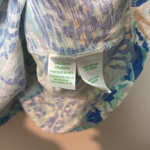 Lilly Pulitzer Zandra shift dress in the Bennet Blue Salty Seas print Size XS - Picture 9 of 12
